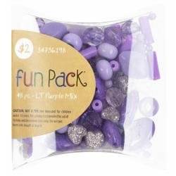 LIGHT PURPLE BEAD MIX